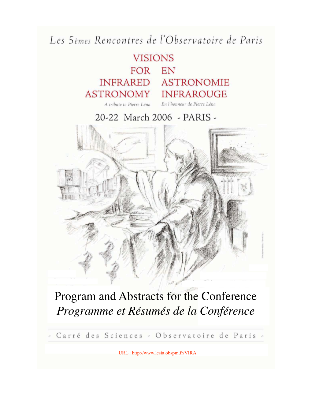 Program and Abstracts for the Conference Programme Et Résumés De La Conférence