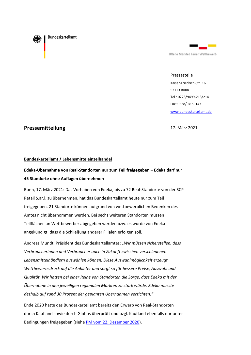 Pressemitteilung 17