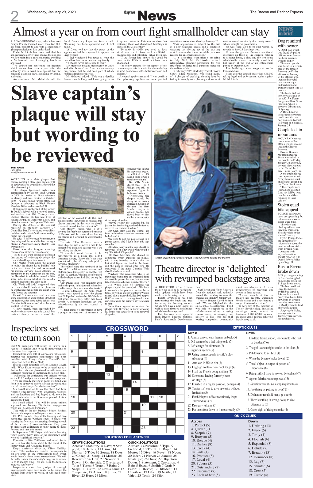 Slave Captain's Plaque Will Stay but Wording to Be Reviewed