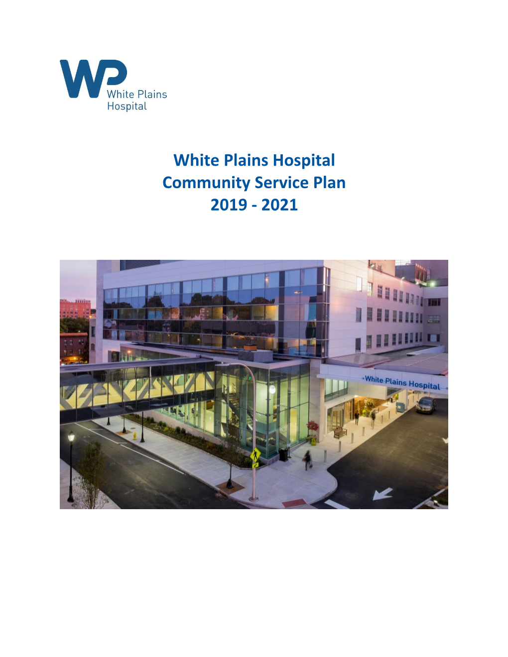 White Plains Hospital Community Service Plan 2019 - 2021