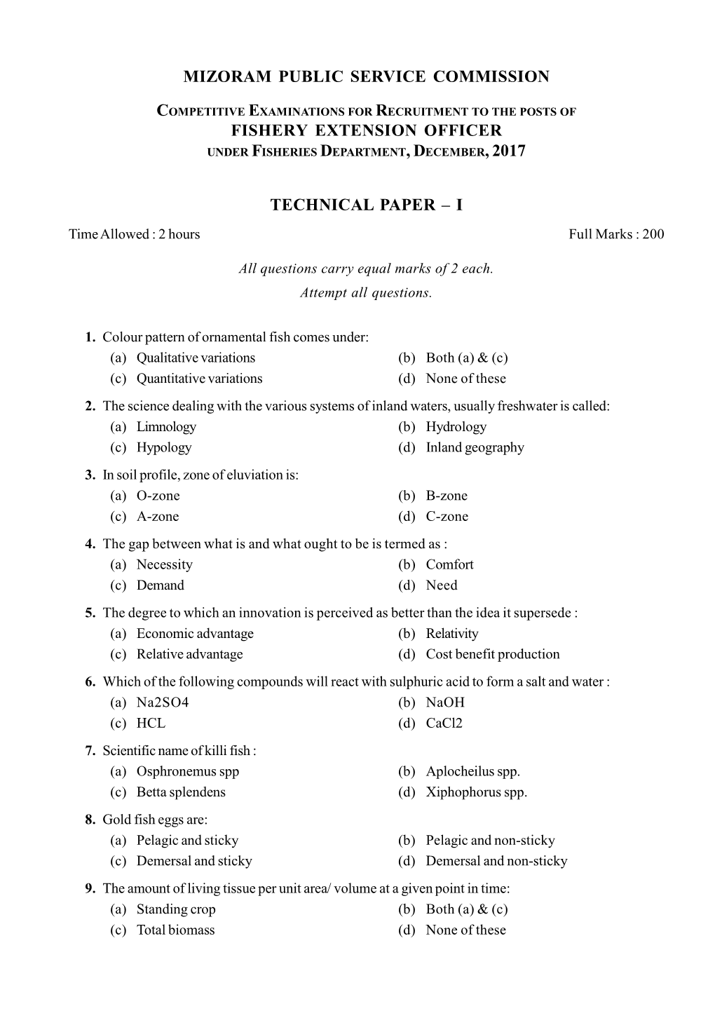 3.Technical Paper I