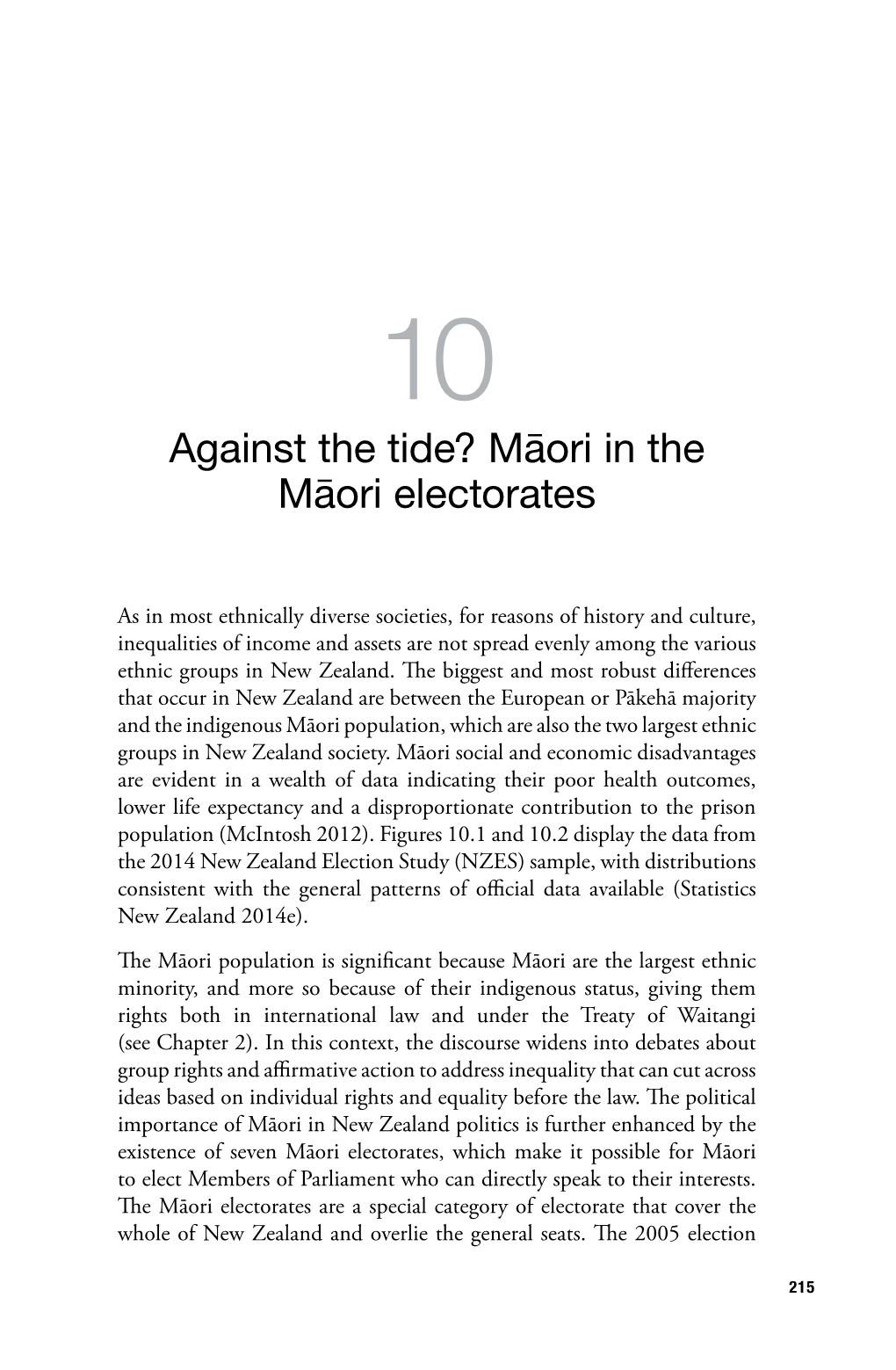 A Bark but No Bite: Inequality and the 2014 New Zealand General Election