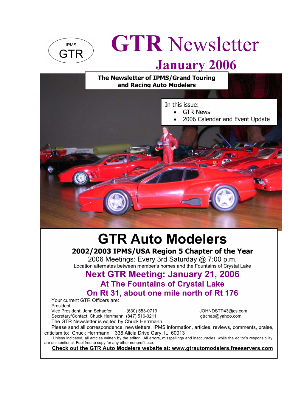 GTR Newsletter