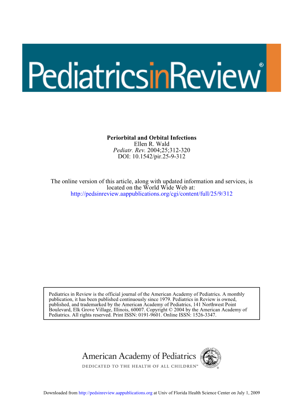 Periorbital and Orbital Infections Ellen R