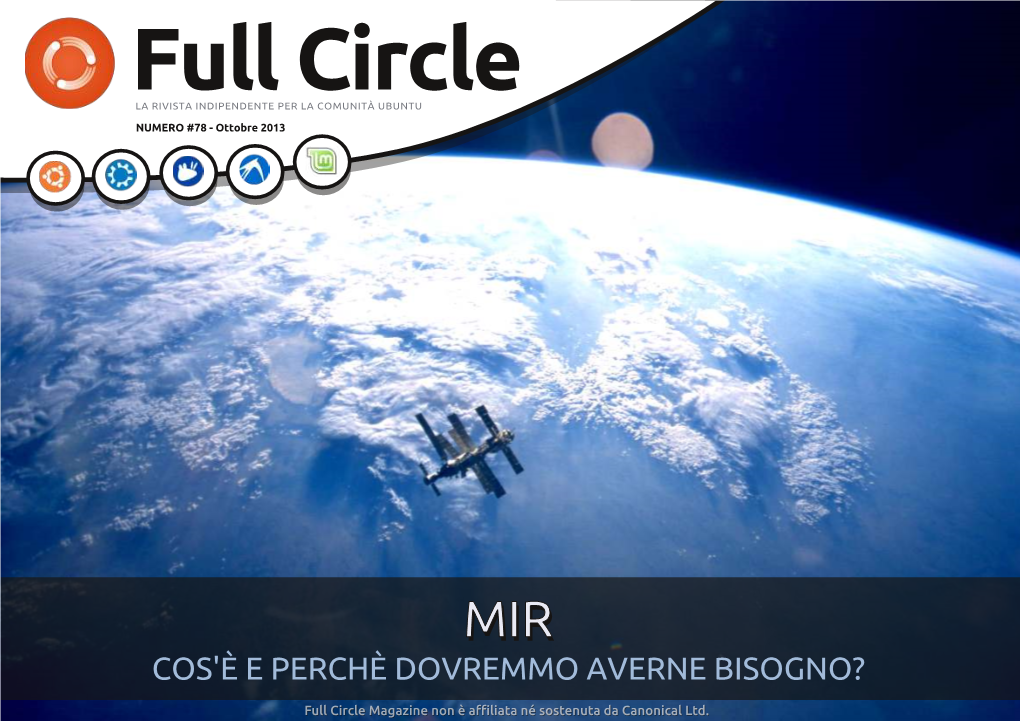 Full Circle Magazine #78 1 Full Ciircle Magaziine Non È Affiiliiata Né Sostenuta Da Canoniical Ltd