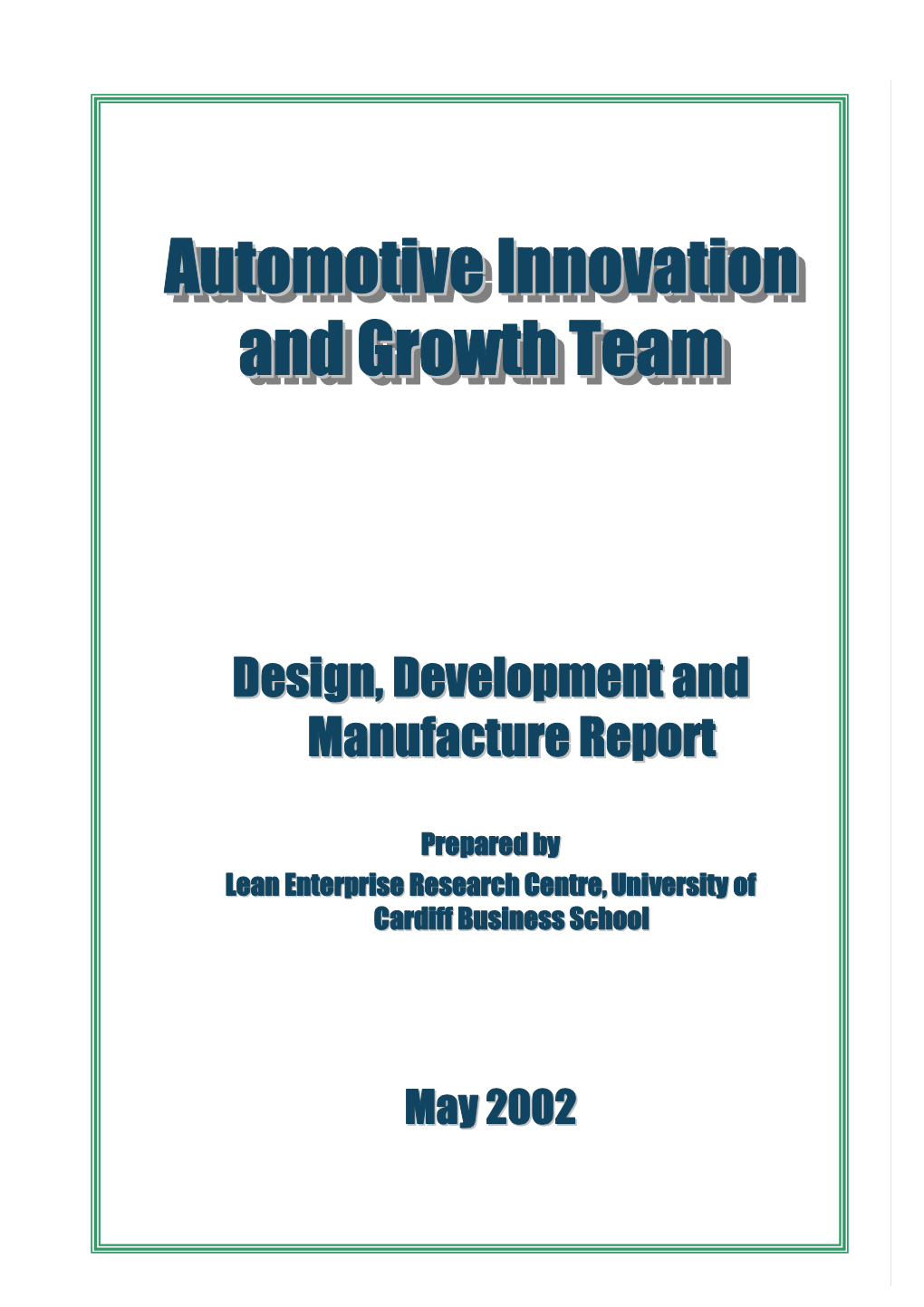 Automotive Industry Growth