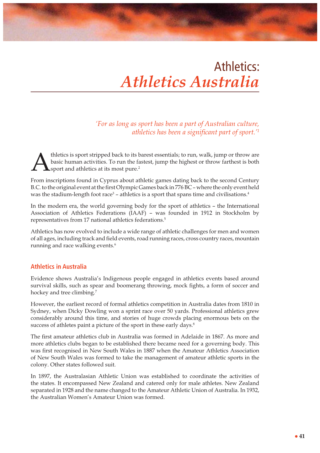 Athletics Australia