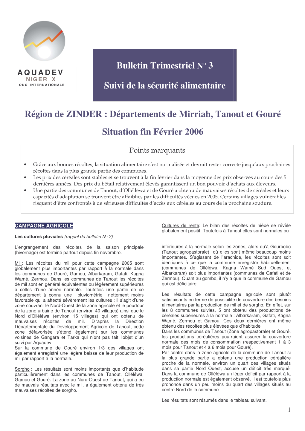 Nigeria Ou X I En Provenance D’Agadez, Son Offre Est Régulière Seulement Sur R P Les Marchés De Zinder Et Tanout