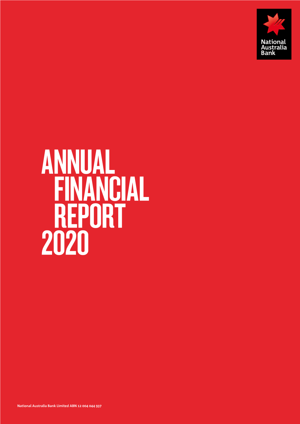 NAB 2020 Annual Financial Report