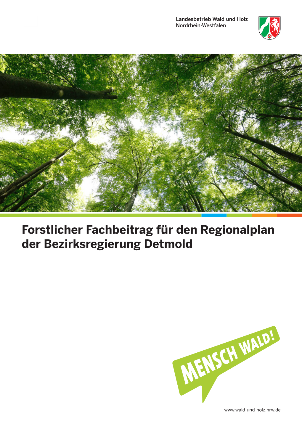 Forstlicher Fachbeitrag Für Den Regionalplan Der Bezirksregierung Detmold