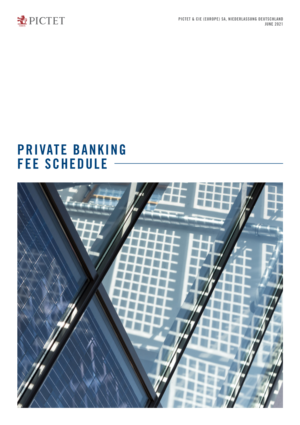 Private Banking Fee Schedule Contents