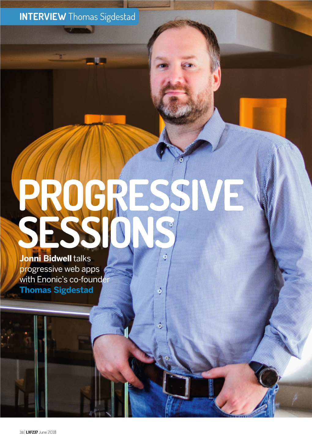 Progressive Sessions Jonni Bidwell Talks Progressive Web Apps with Enonic’S Co-Founder Thomas Sigdestad