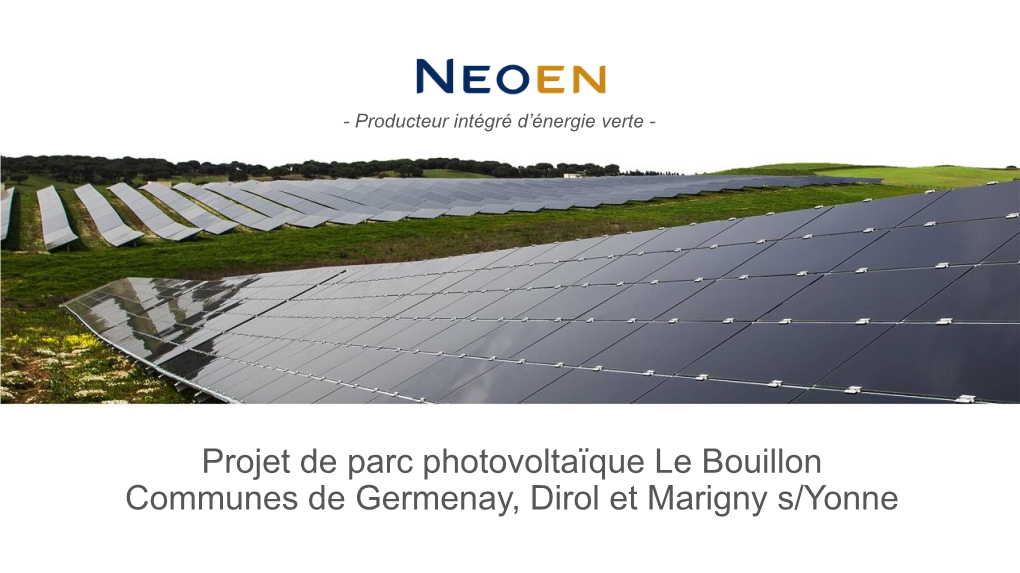 Projet Le Bouillon NIEVRE