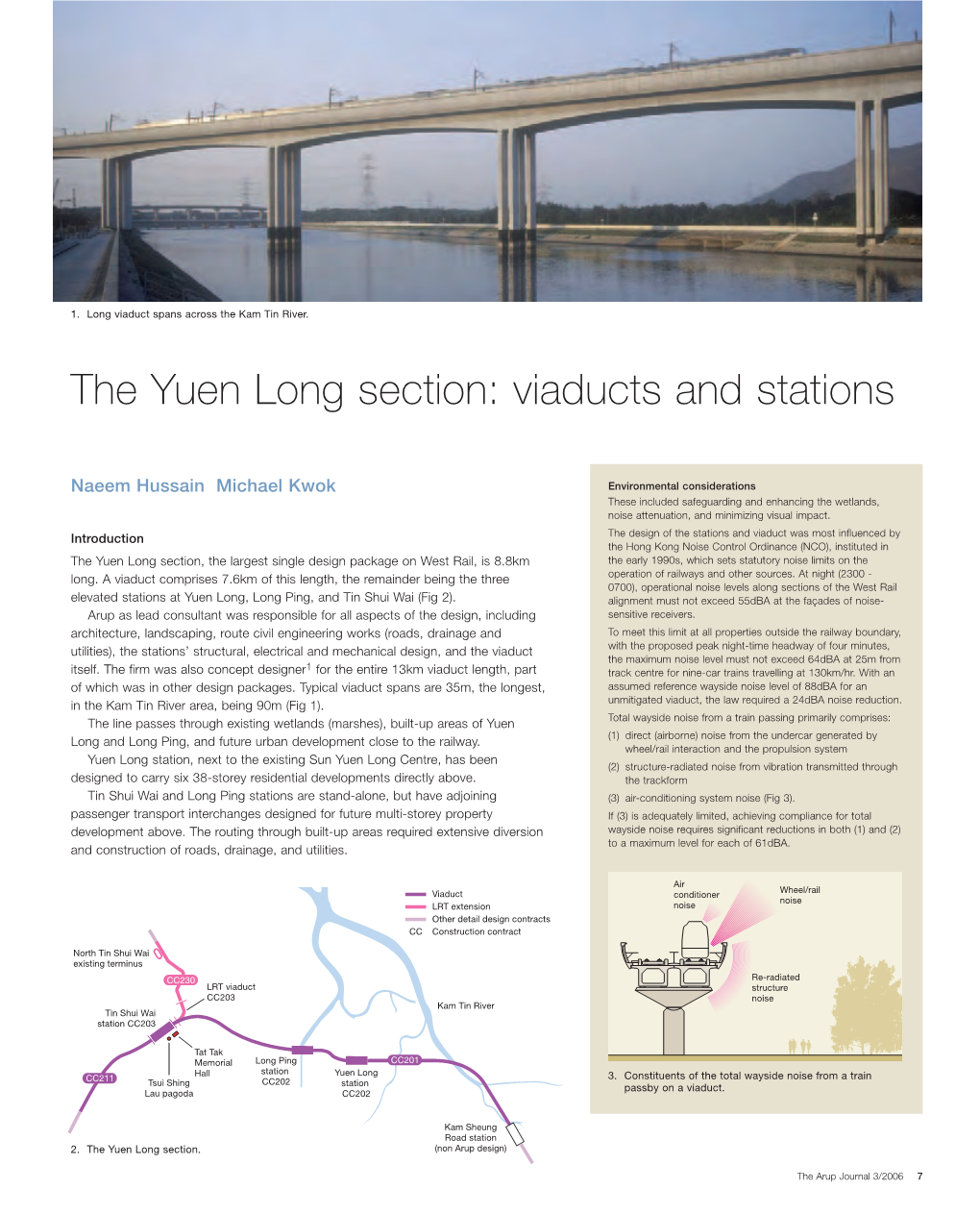 The Yuen Long Section: Viaducts and Stations