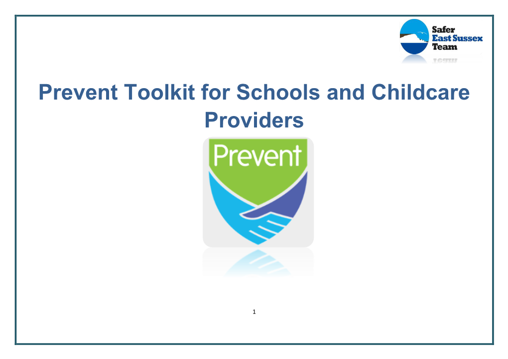 Prevent School Toolkit 2016