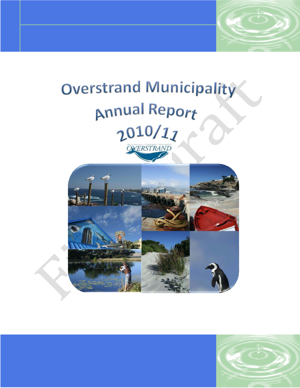 Overstrand Local Municipality Final Draft Annual Report 2010/11