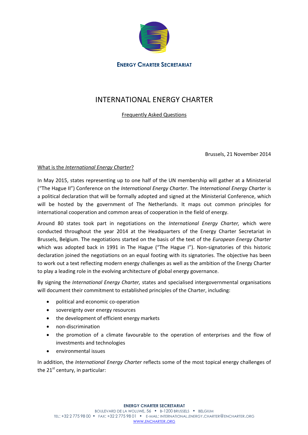 International Energy Charter