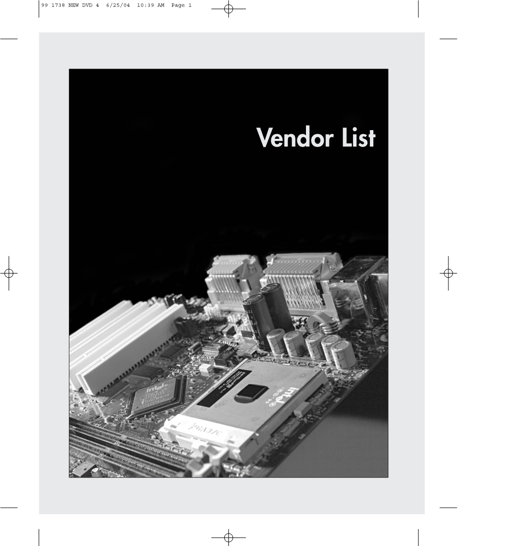 Vendor List 99 1738 NEW DVD 4 6/25/04 10:39 AM Page 2