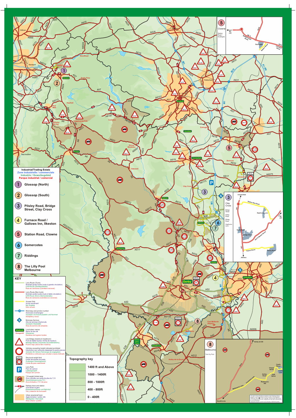 Freight Map Front