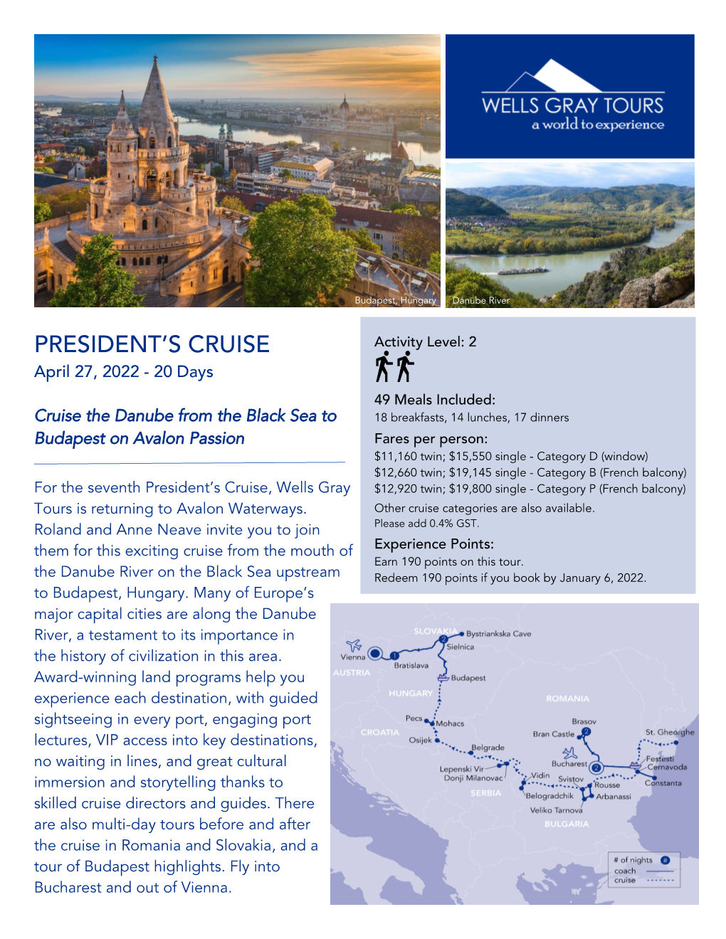 President's Cruise on the Danube