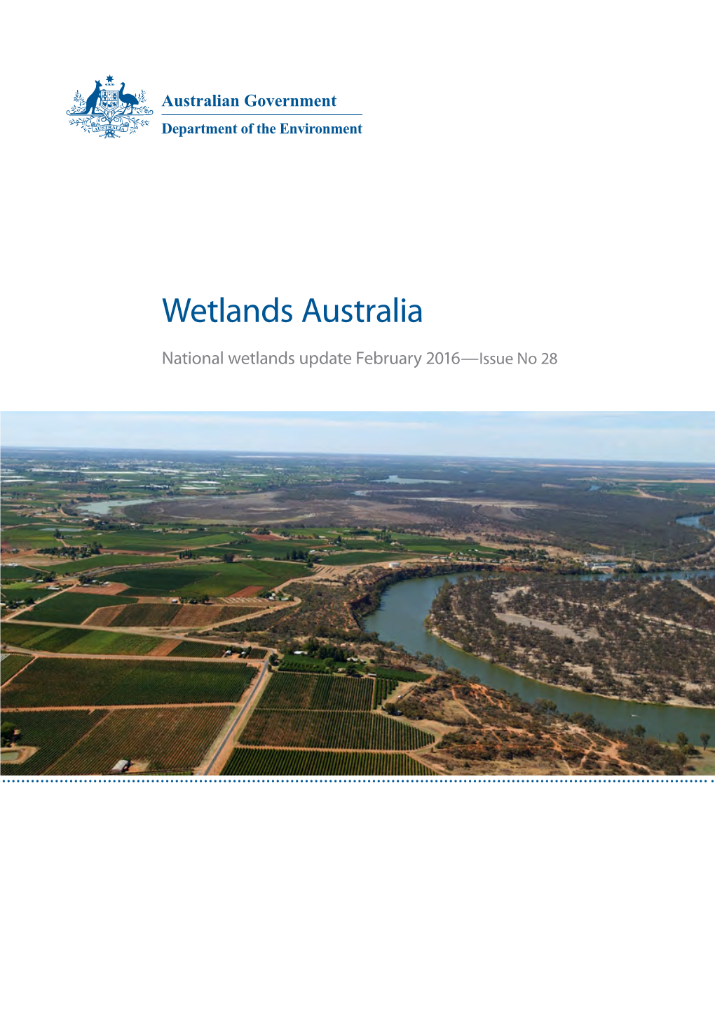 Wetlands Australia National Wetlands Update February 2016—Issue No 28