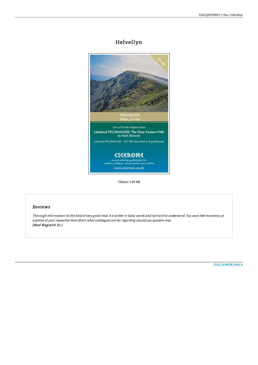 Download Book ~ Helvellyn # TEYF8GBBD7NS