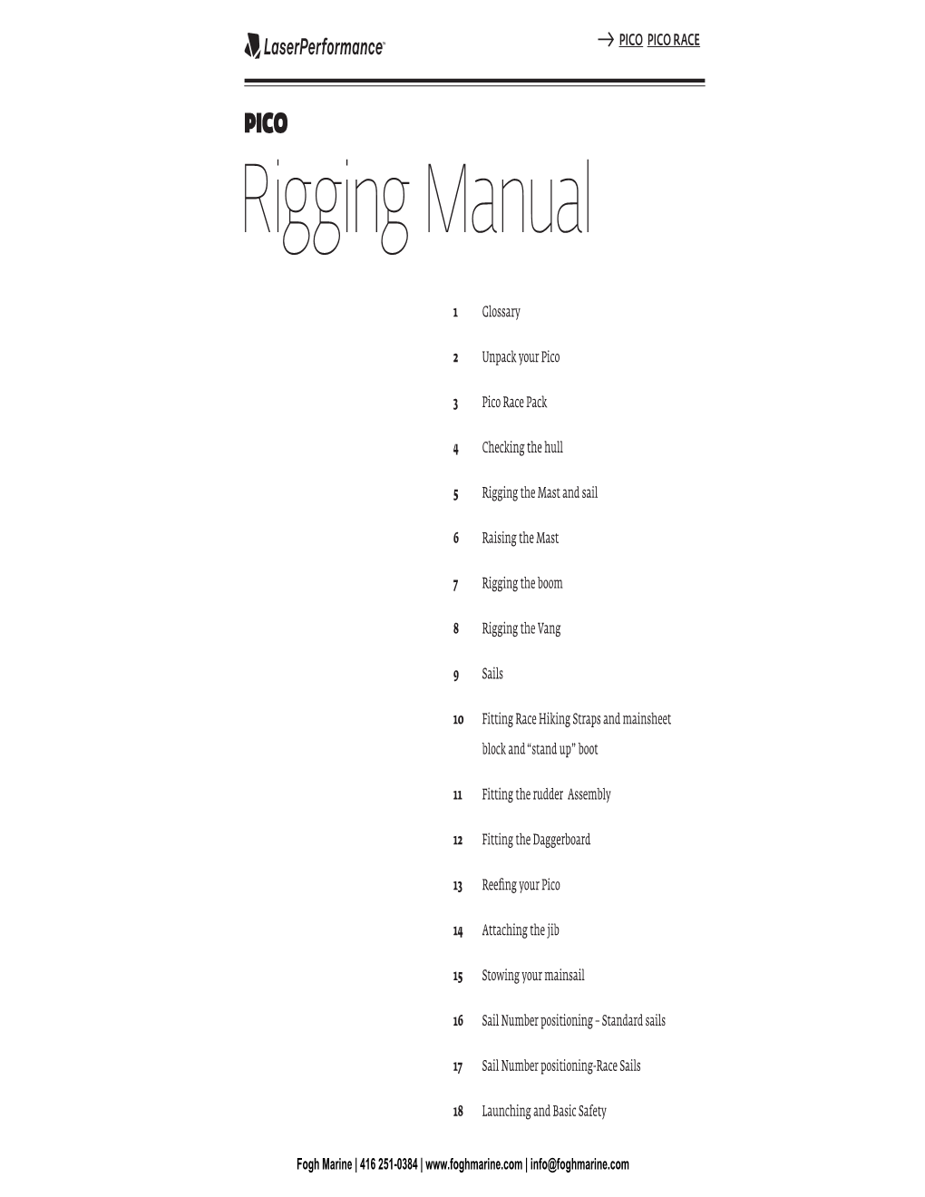 Rigging Manual