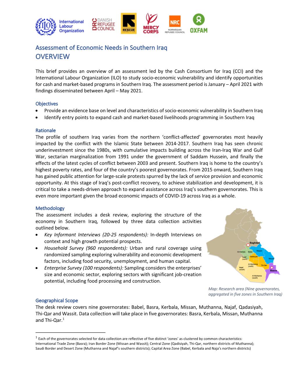 Assessment of Economic Needs in Southern Iraq (An Overview)Pdf