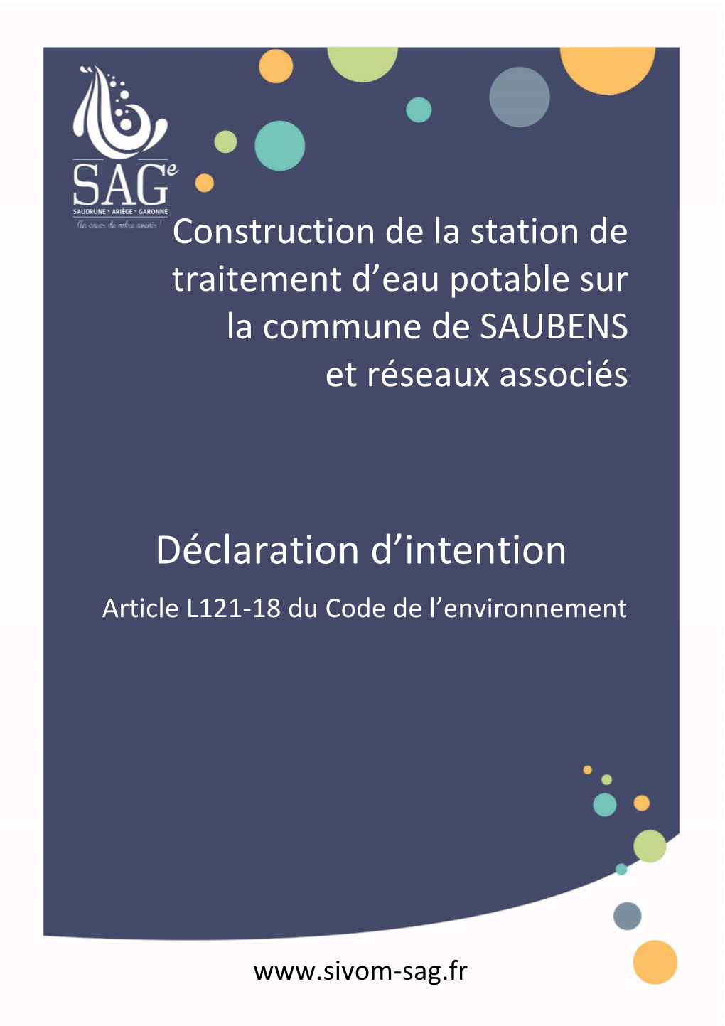 Déclaration D'intention