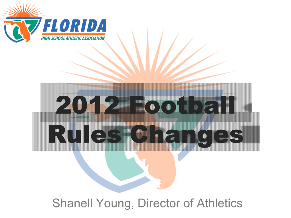 2012 Tackle Football Rules