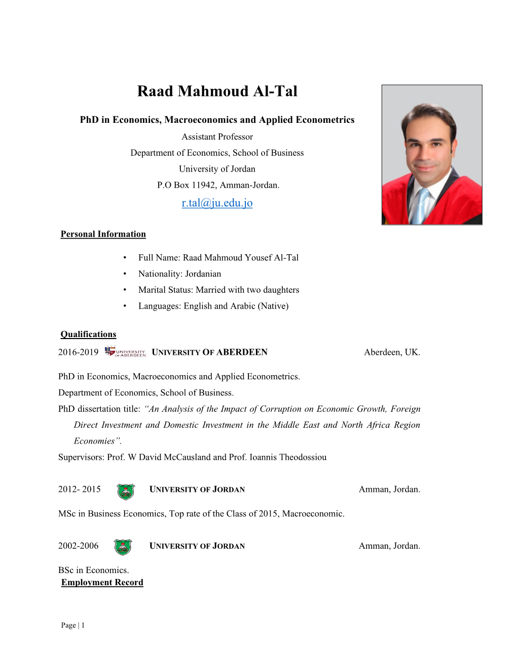 Raad Mahmoud Al-Tal