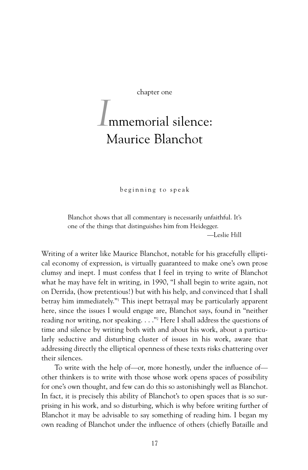 Maurice Blanchot