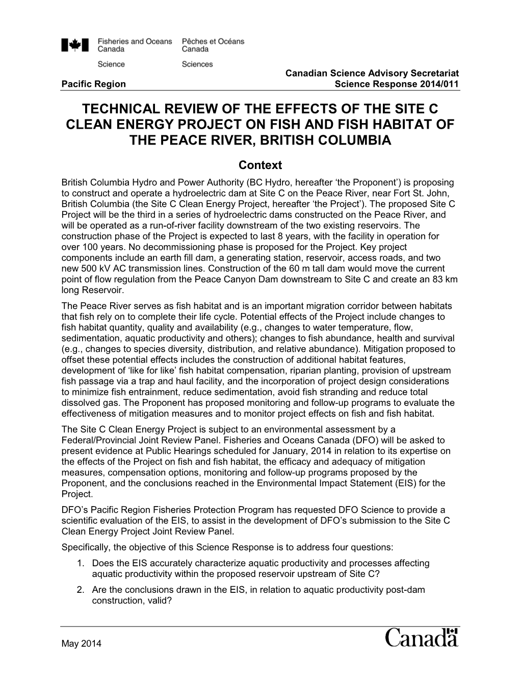 Technical Review of the Effects Of