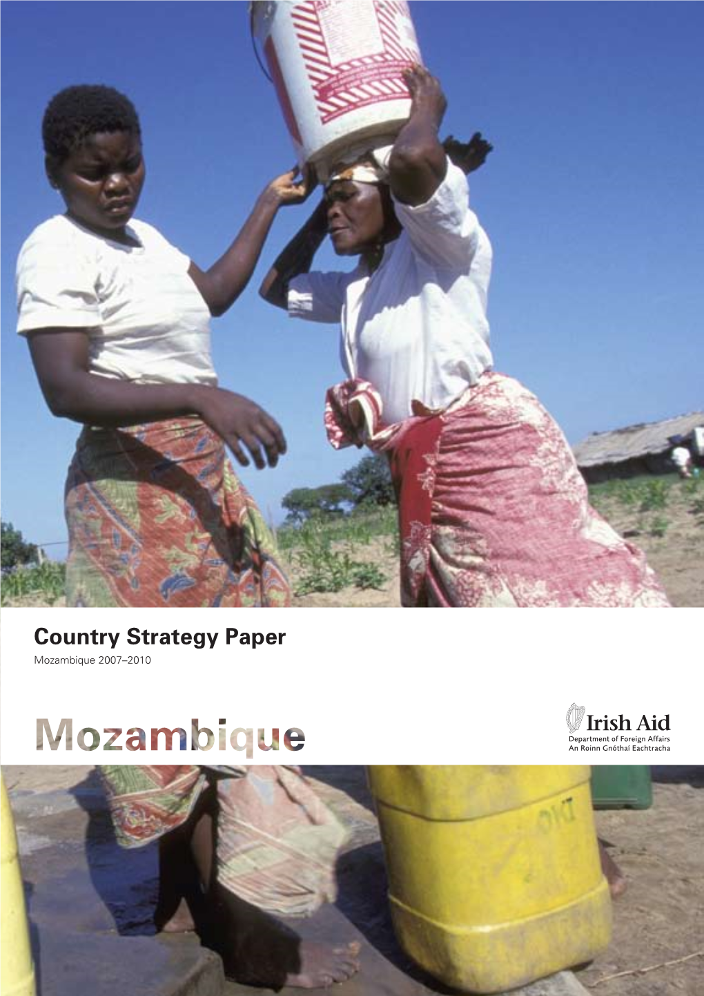 Country Strategy Paper – Mozambique 2007-2010 