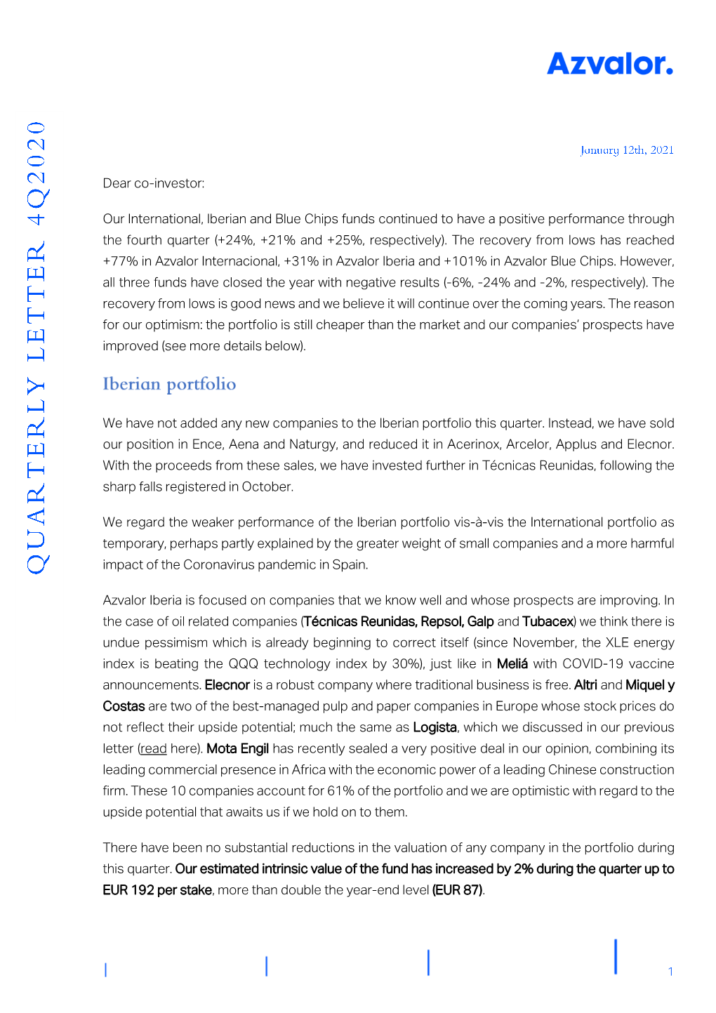 Download Quarterly Letter In