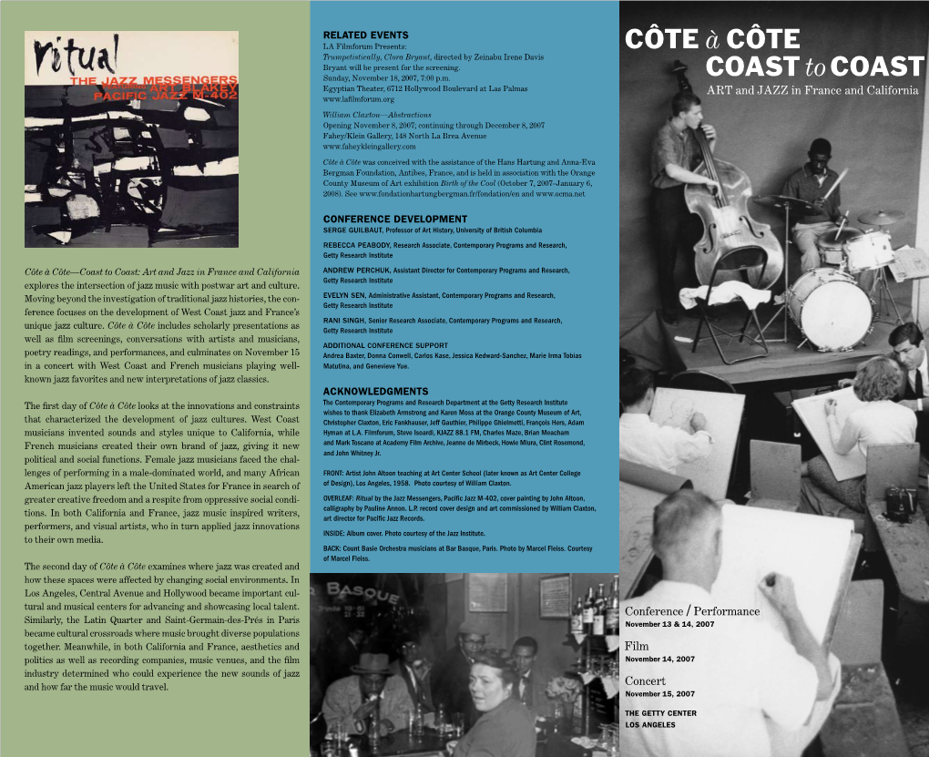 Download the Côte À Côte Program (PDF, 357