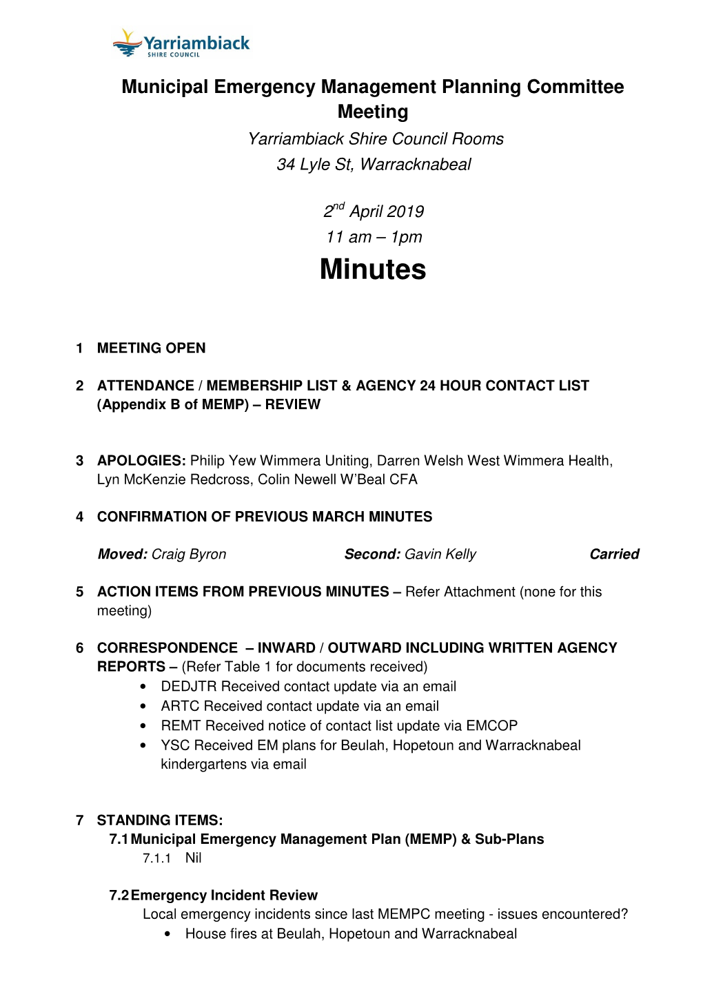 MEMPC Minutes 2 04 2019