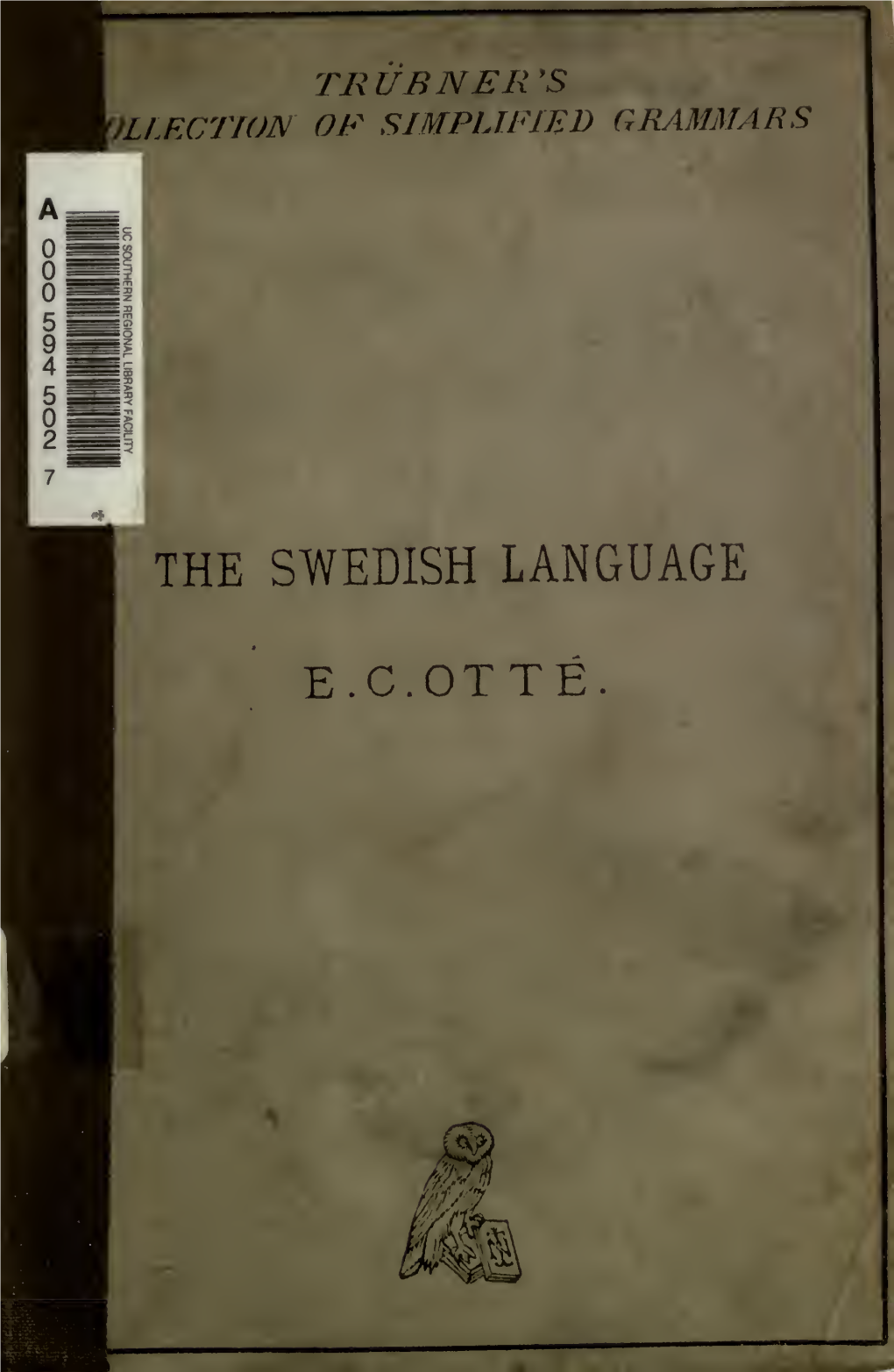 A Simplified Grammar of the Swedish Language