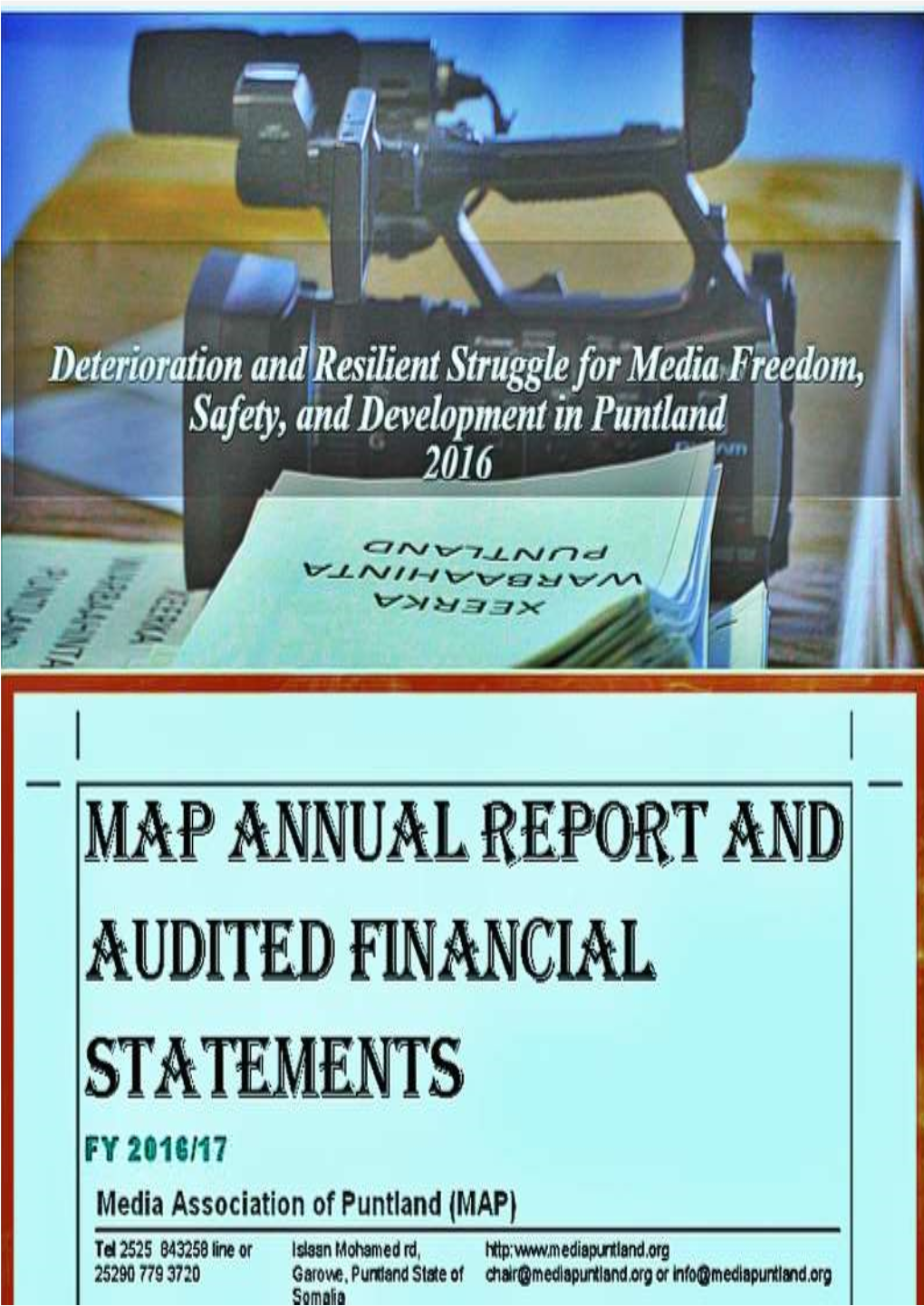 Annual Report with the Consolidated Audited Financial Accountability Statements FY 2016/17