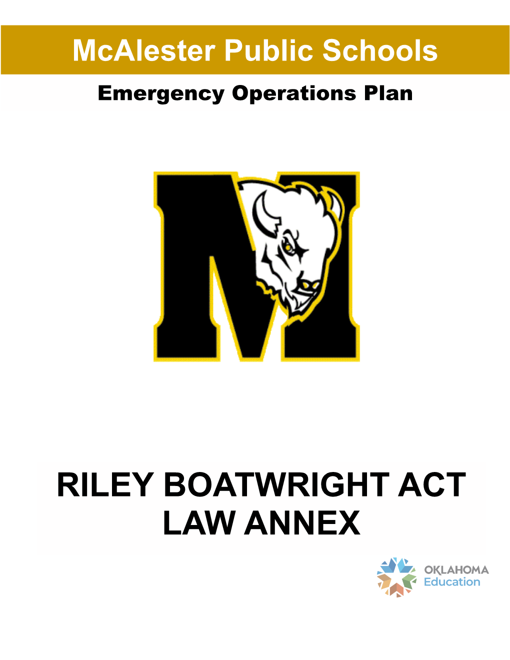 Riley Boatwright Act Law Annex