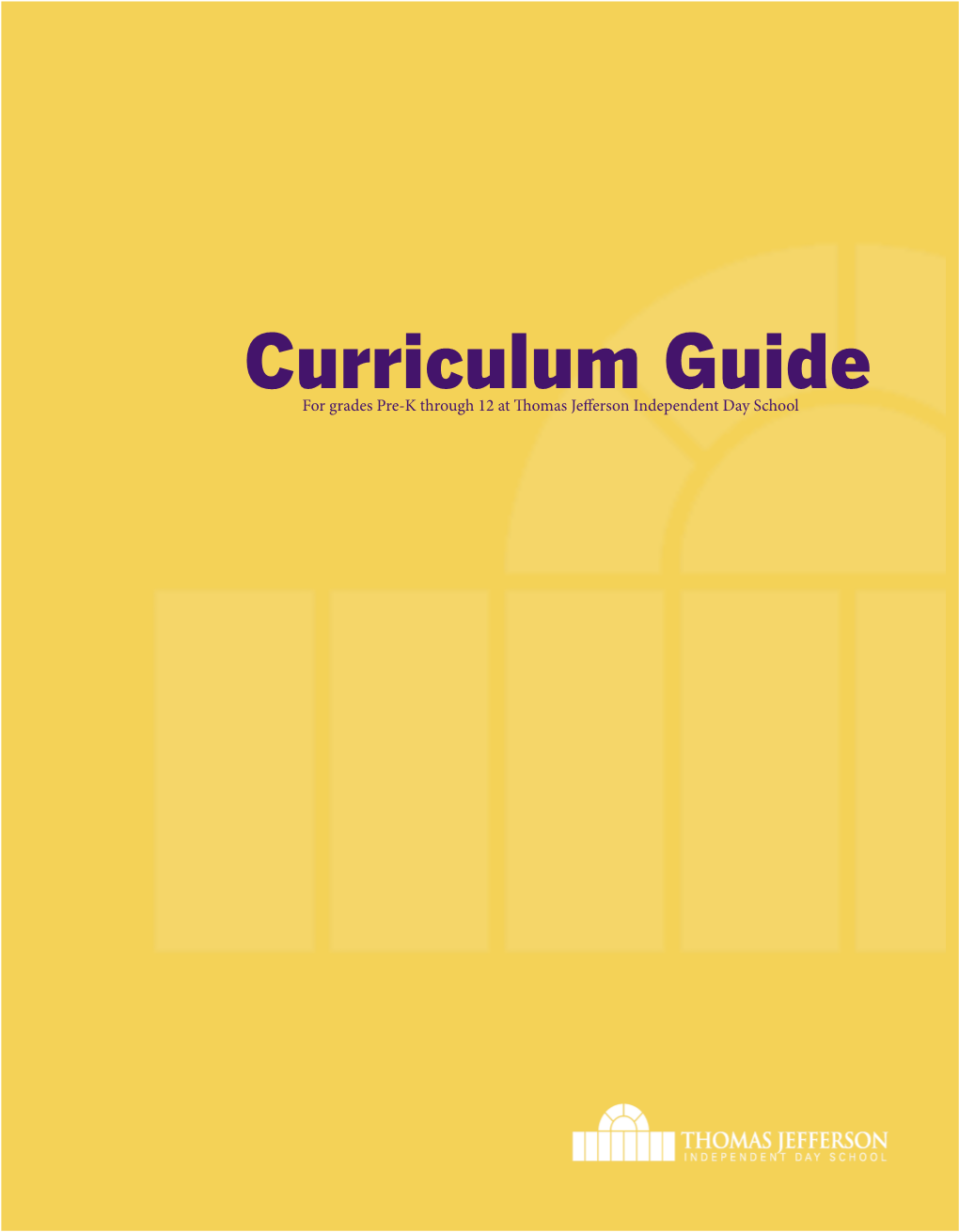 TJ Curriculum Guide