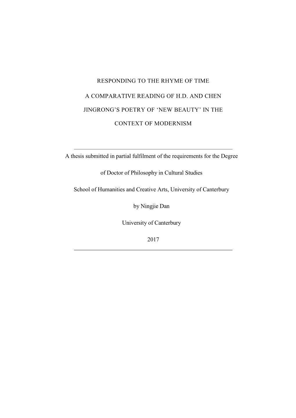 Dan, Ningjie Final Phd Thesis.Pdf