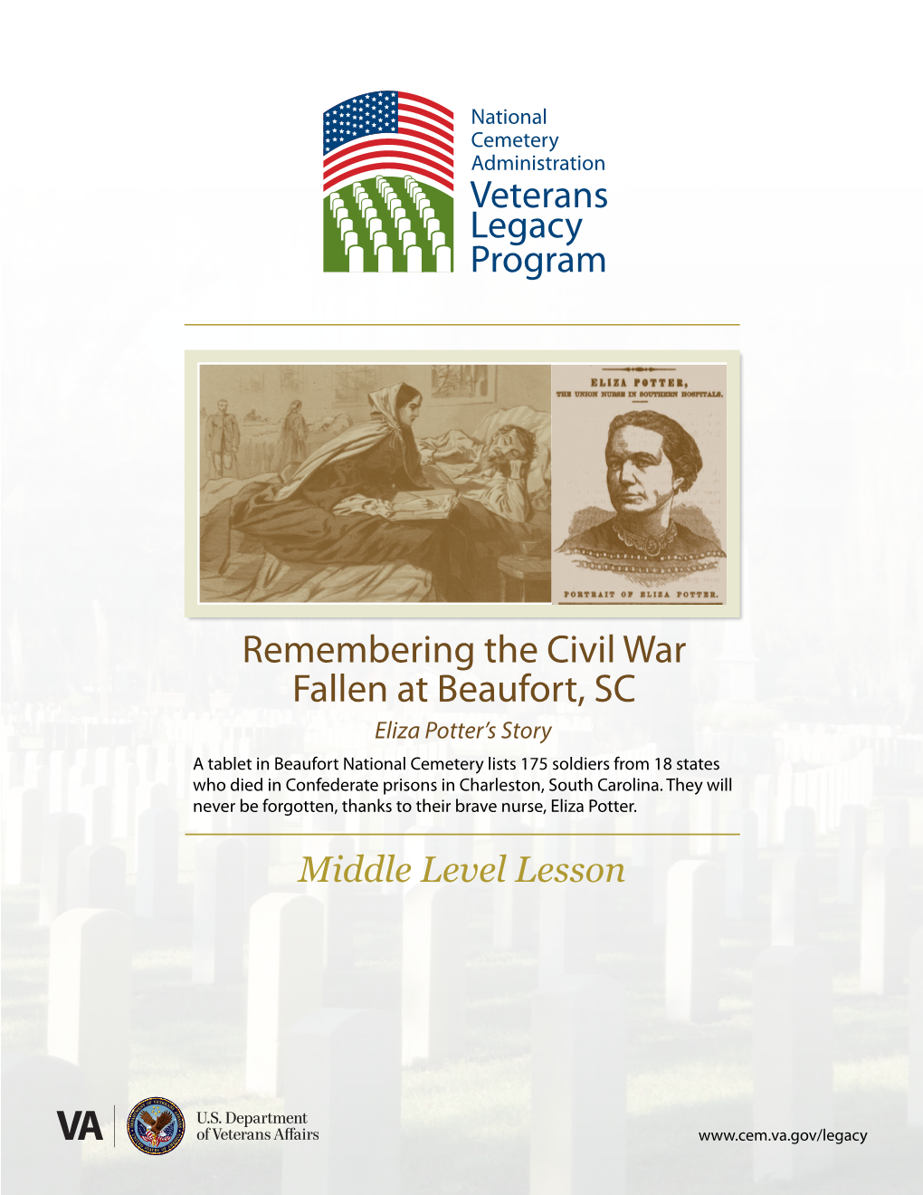 Remembering the Civil War Fallen at Beaufort, SC: Eliza Potter's Story