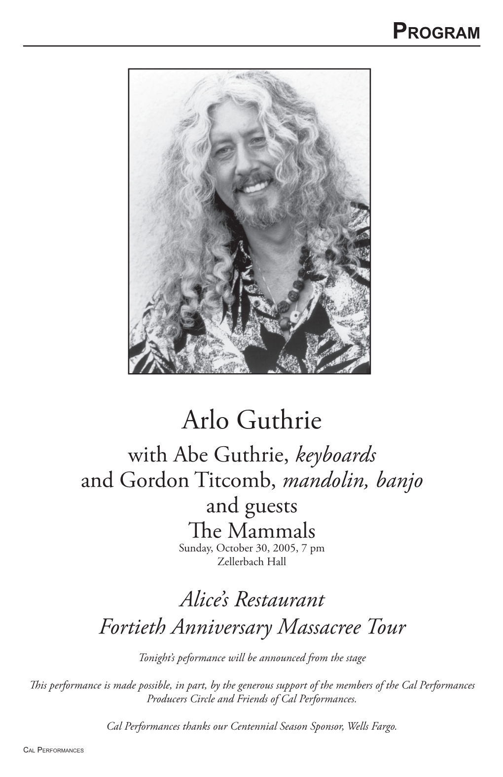 Arlo Guthrie