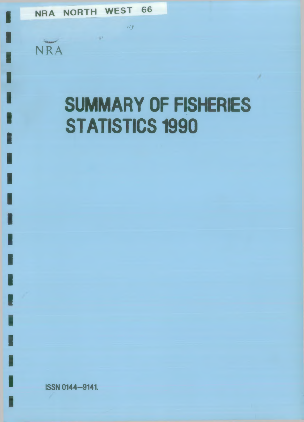 Summary of Fisheries Statistics 1990