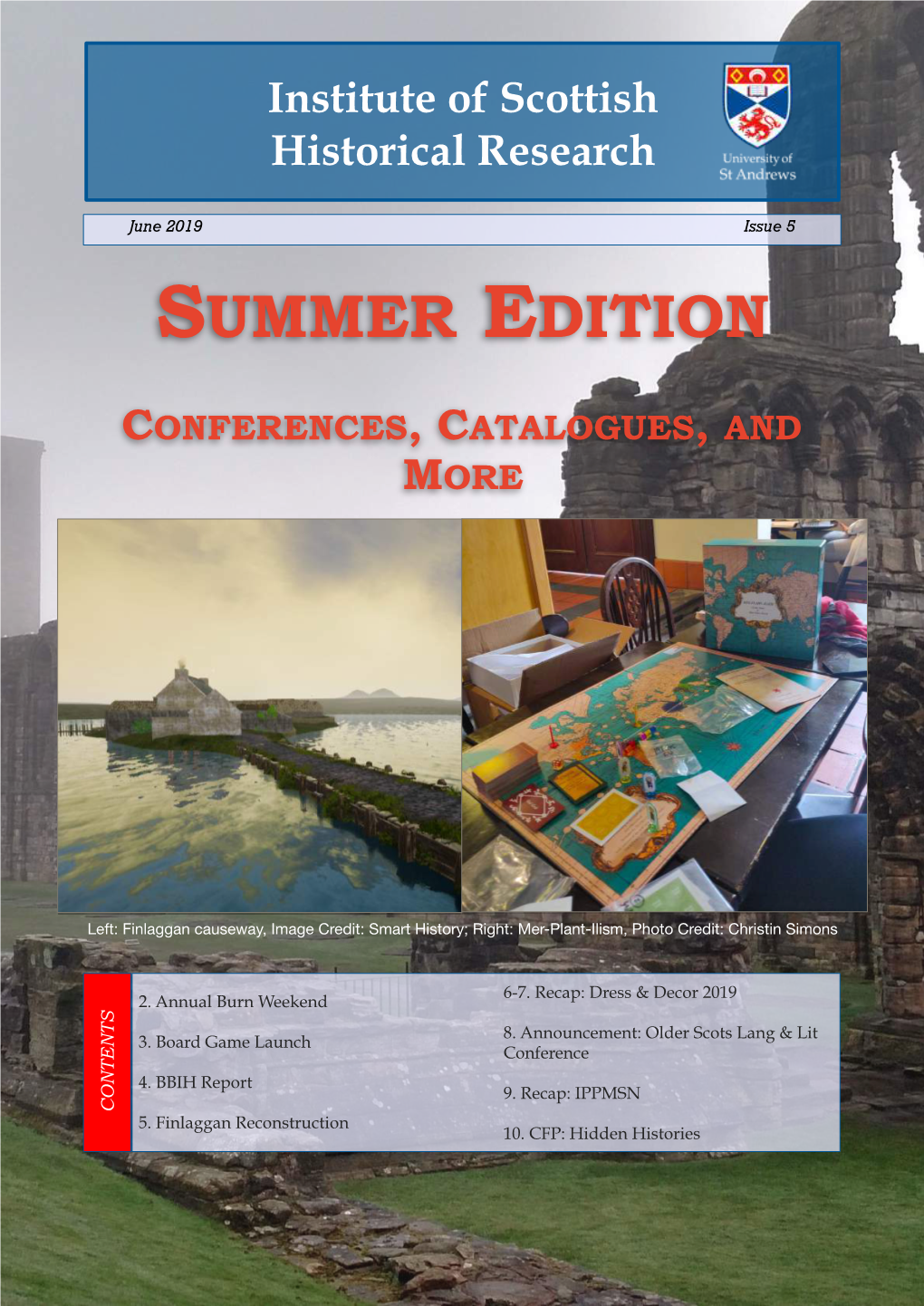 ISHR Newsletter Issue 5 – June 2019 (PDF)