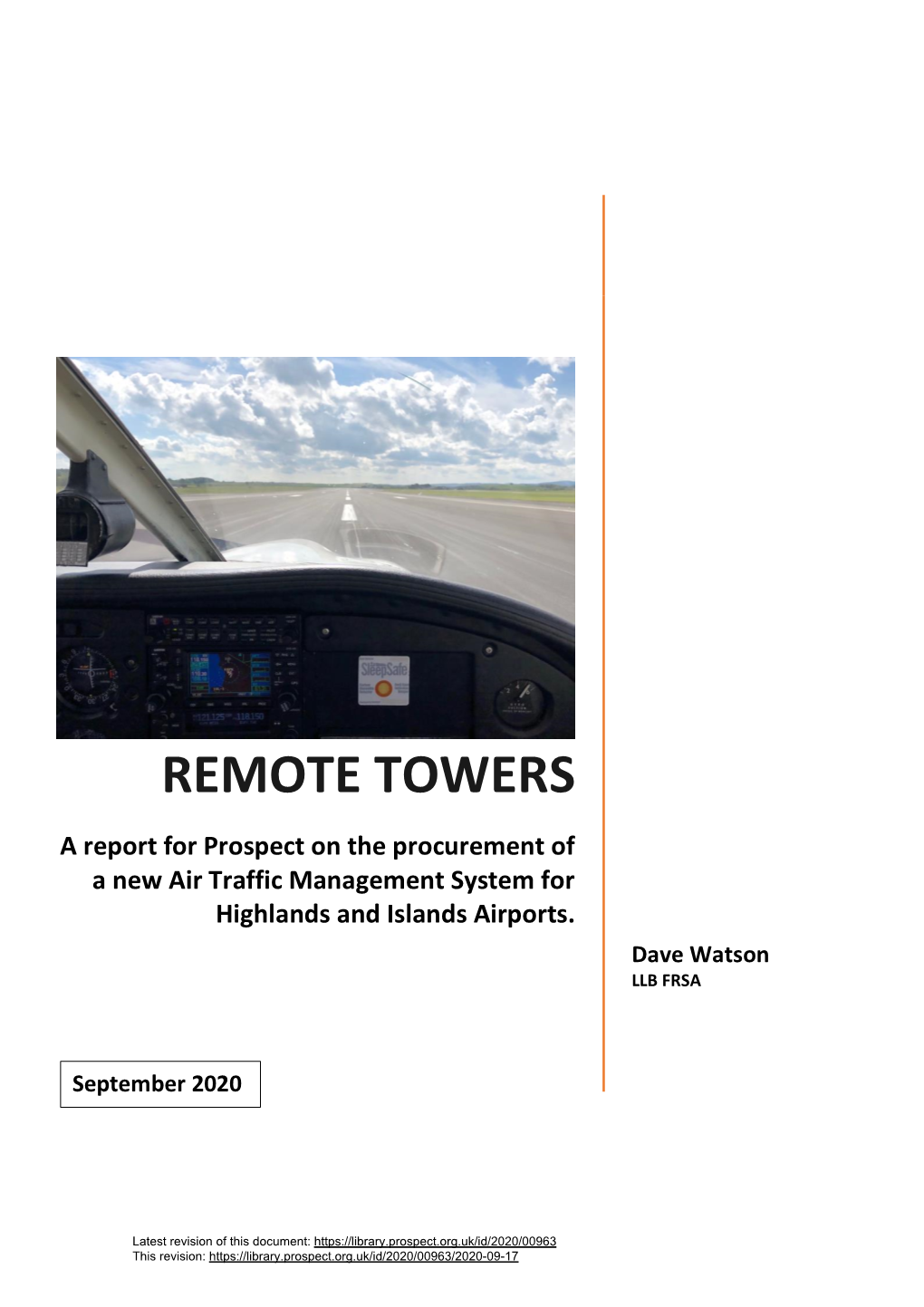 Remote Towers