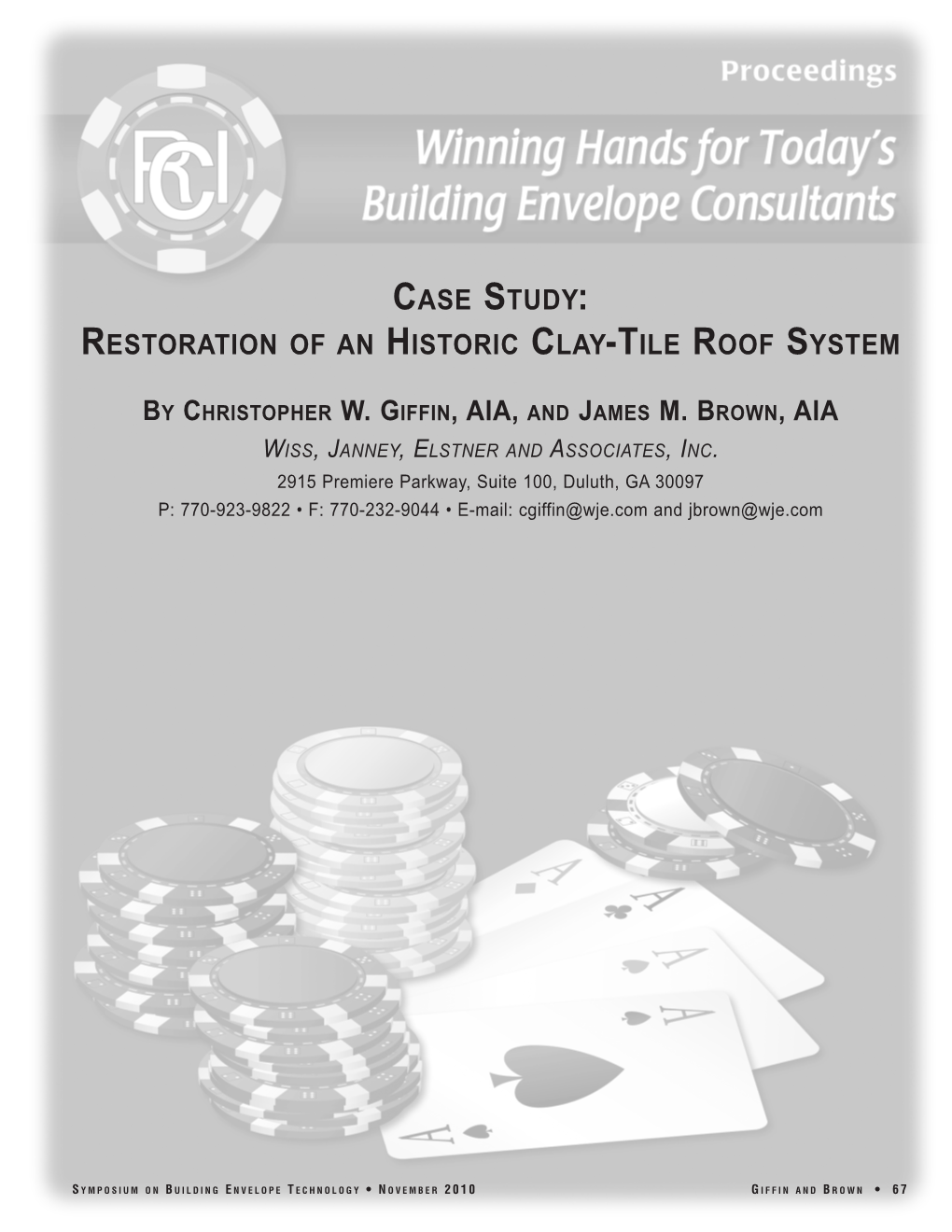 Case Study: Restoration of an Historic Clay-Tile Roof System
