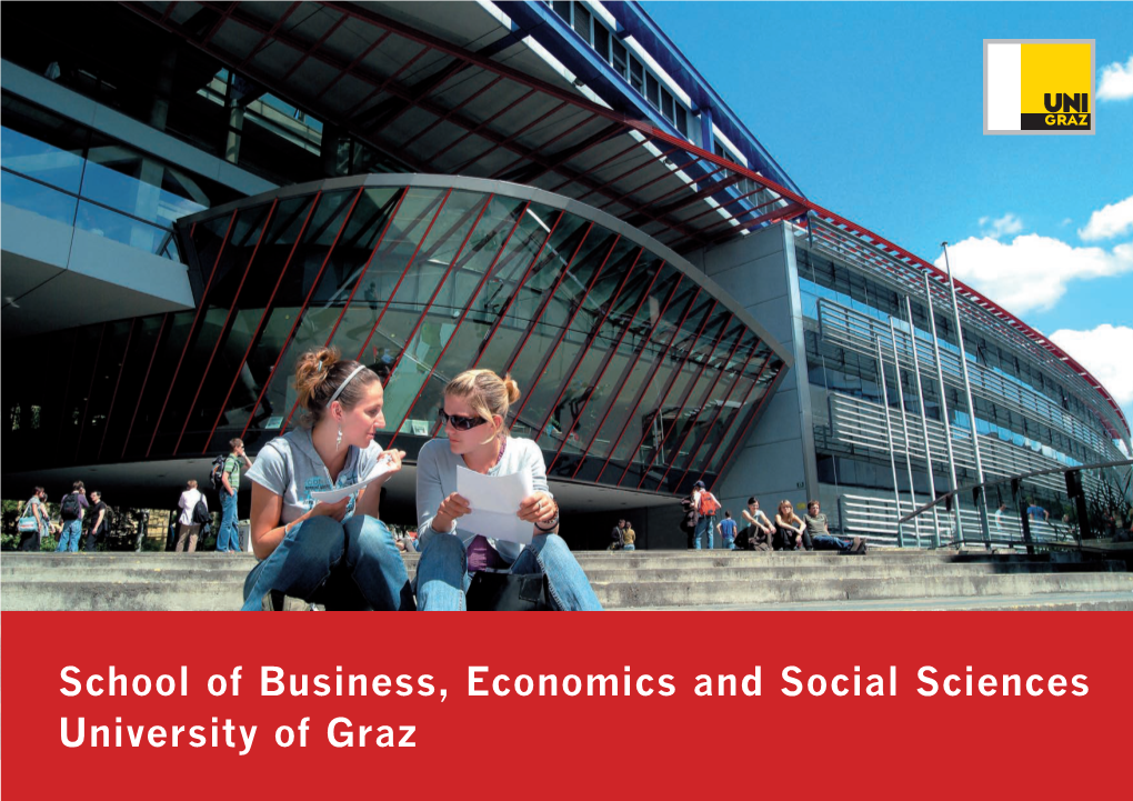 School of Business, Economics and Social Sciences University of Graz