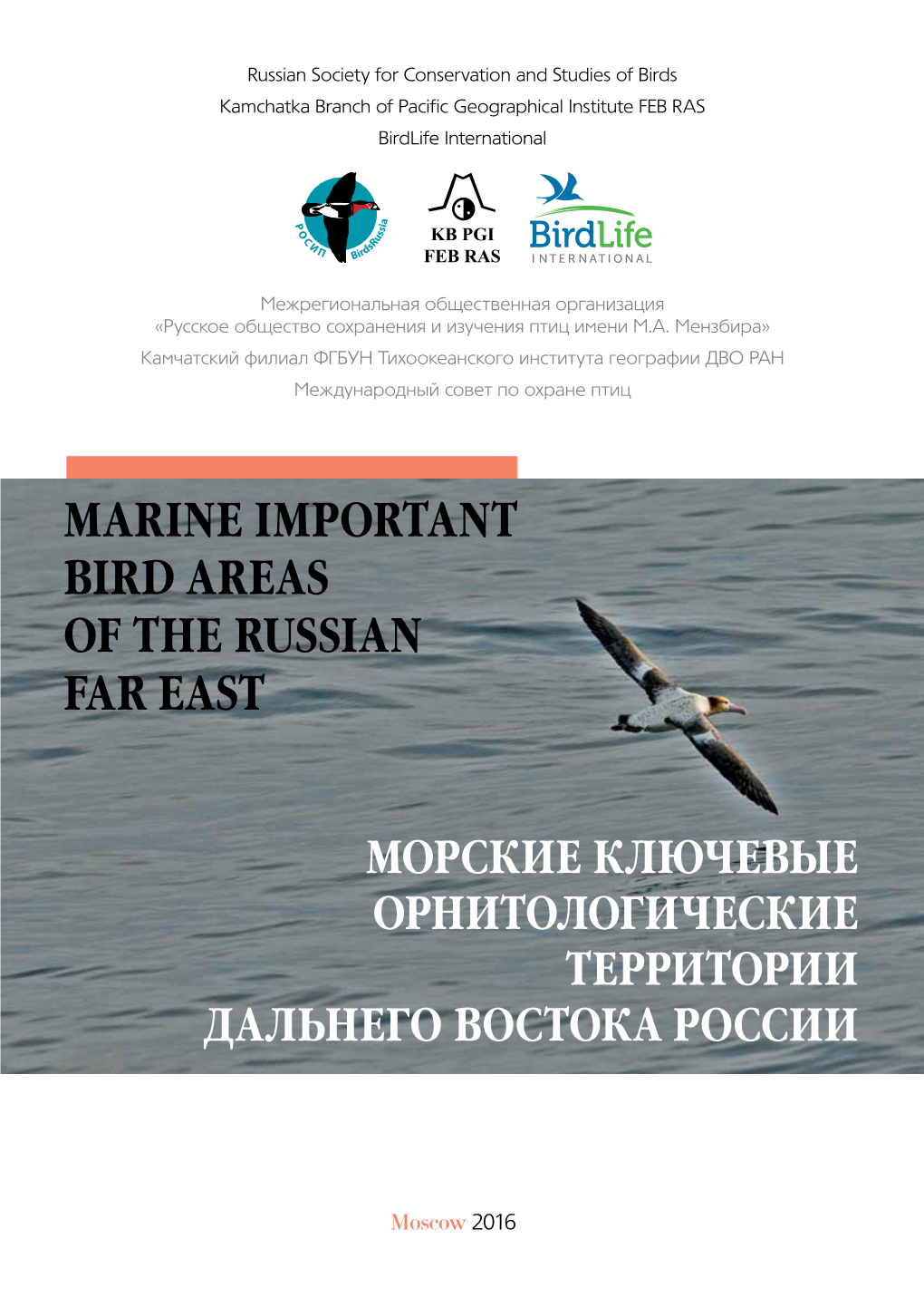 Marine Important Bird Areas of the Russian Far East